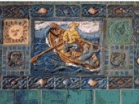 Fisherman mural